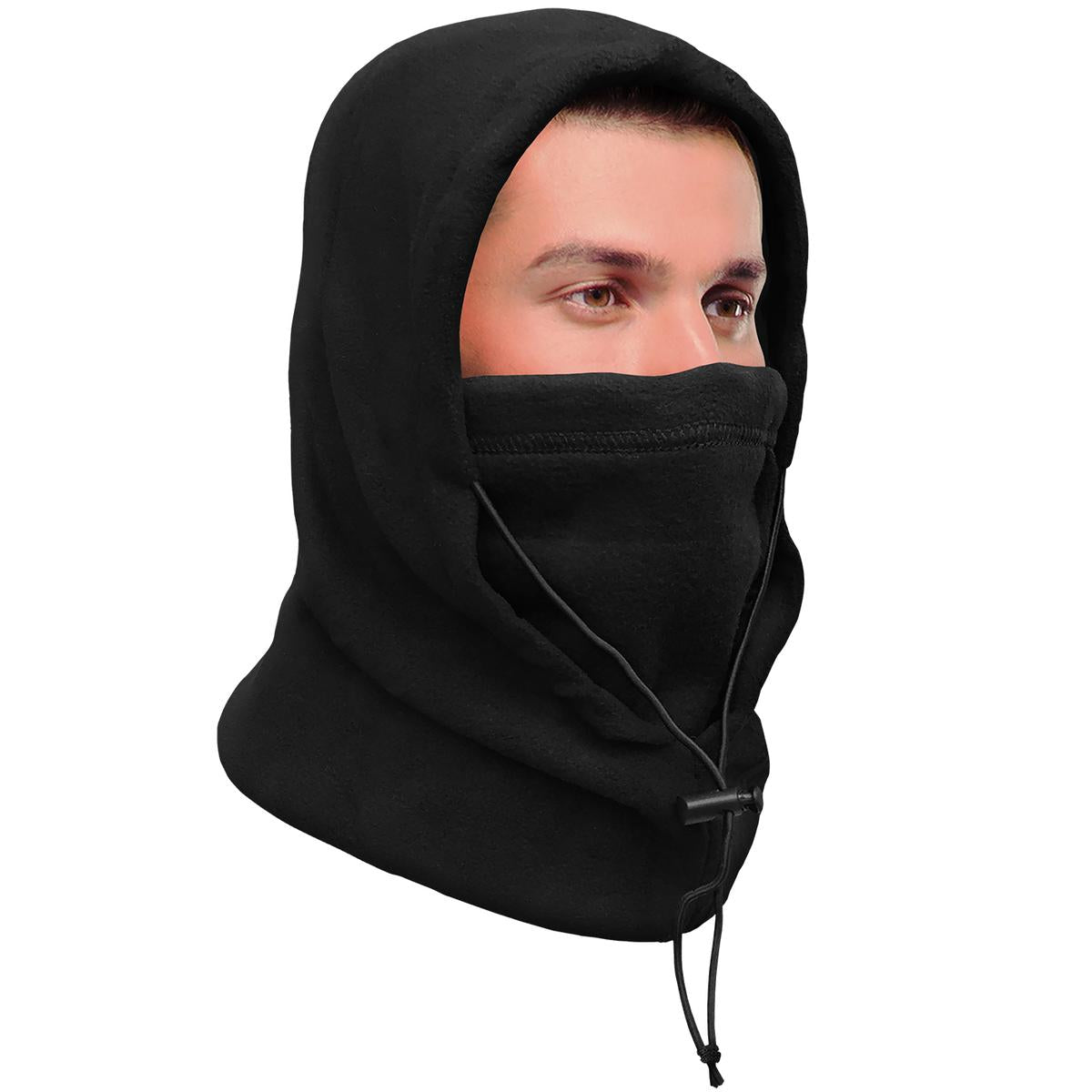 ActionTech 5-in-1 Wind and Waterproof Fleece Balaclava - Front
