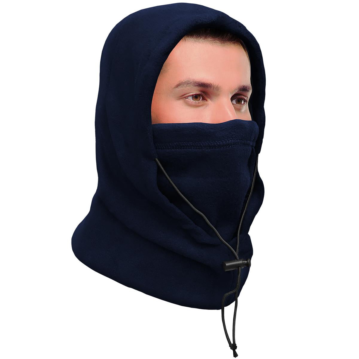 ActionTech 5-in-1 Fleece Balaclava — side profile front view