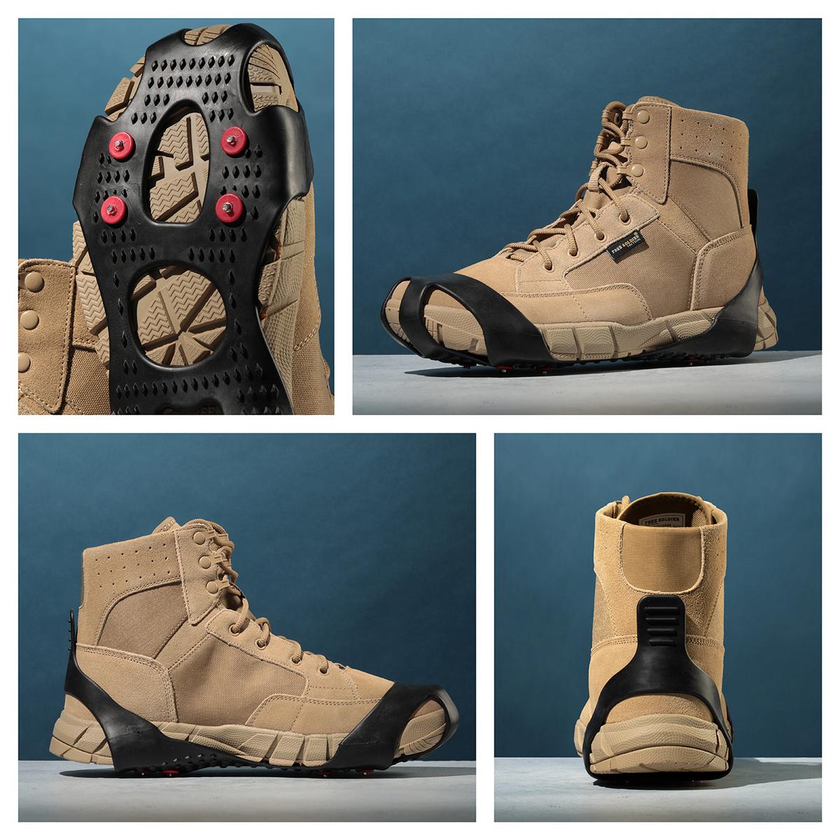Action Traction Original Ice Cleats for shoes — packaging and contents