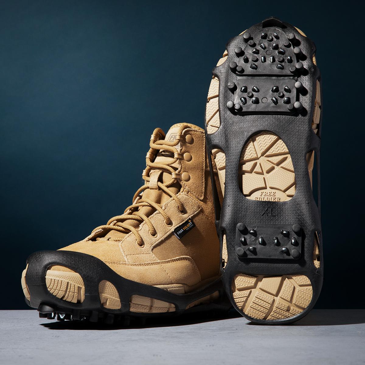 Action Traction Slip-on Ice Traction Cleats for Shoes