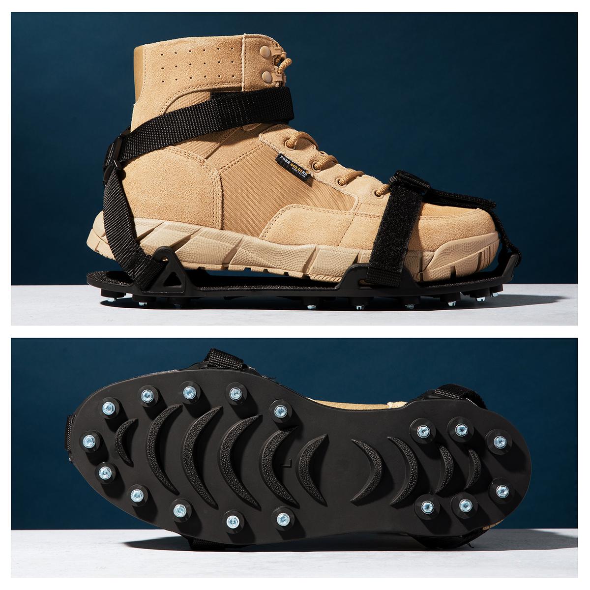 Action Traction Elite Hex — heel and full-foot strap detail