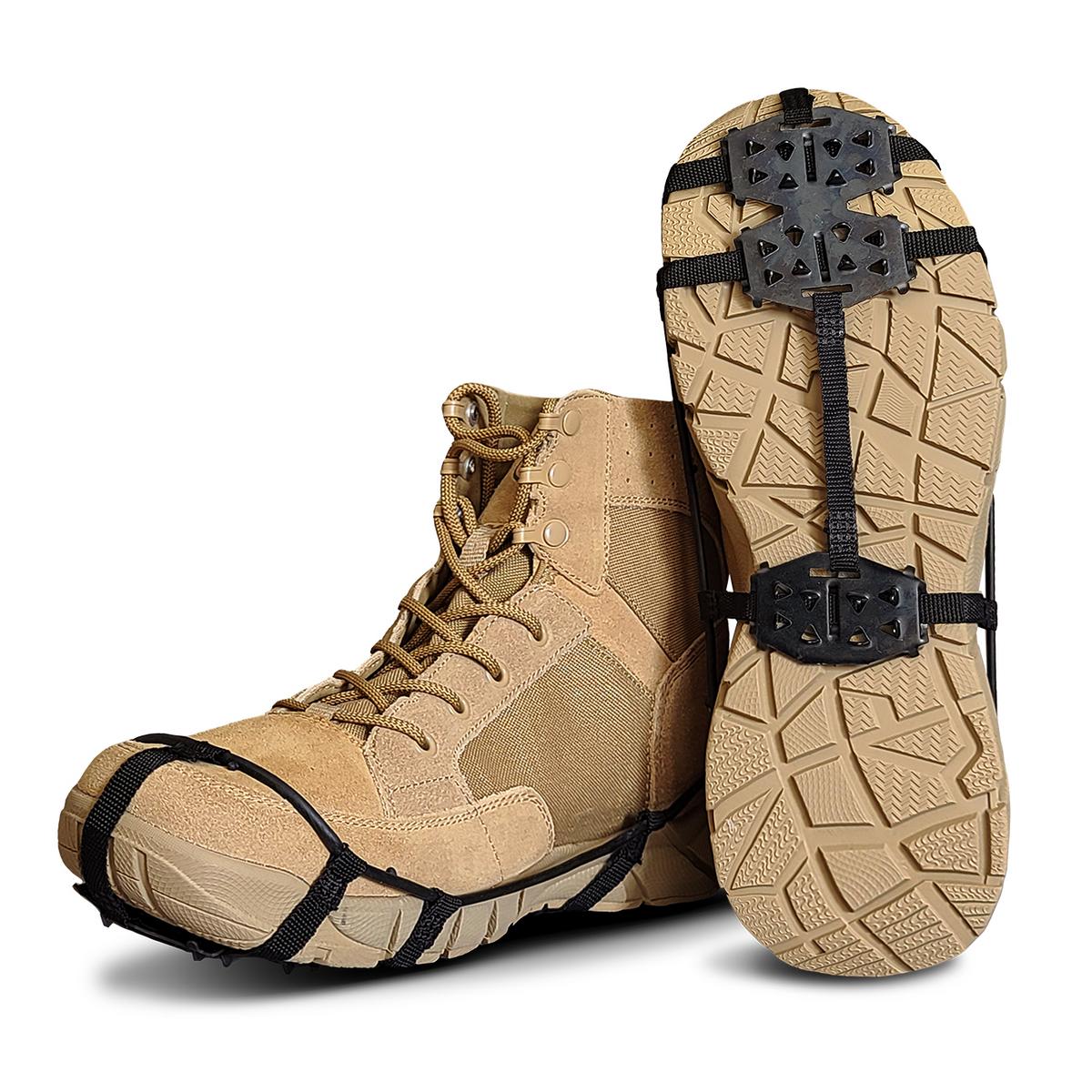 Action Traction Hiking Ice Cleat Crampons — front view
