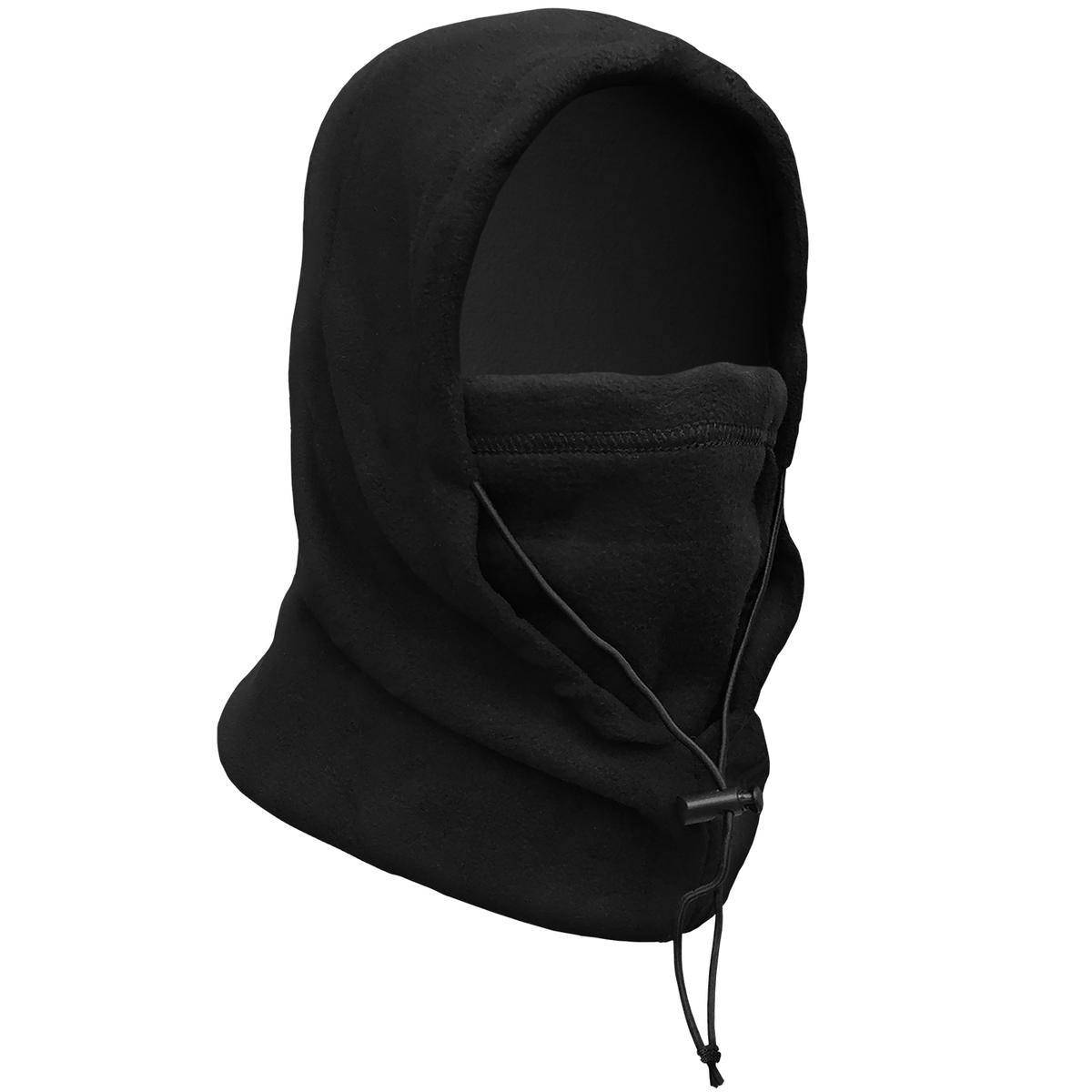 ActionTech 5-in-1 Fleece Balaclava worn as a full face mask