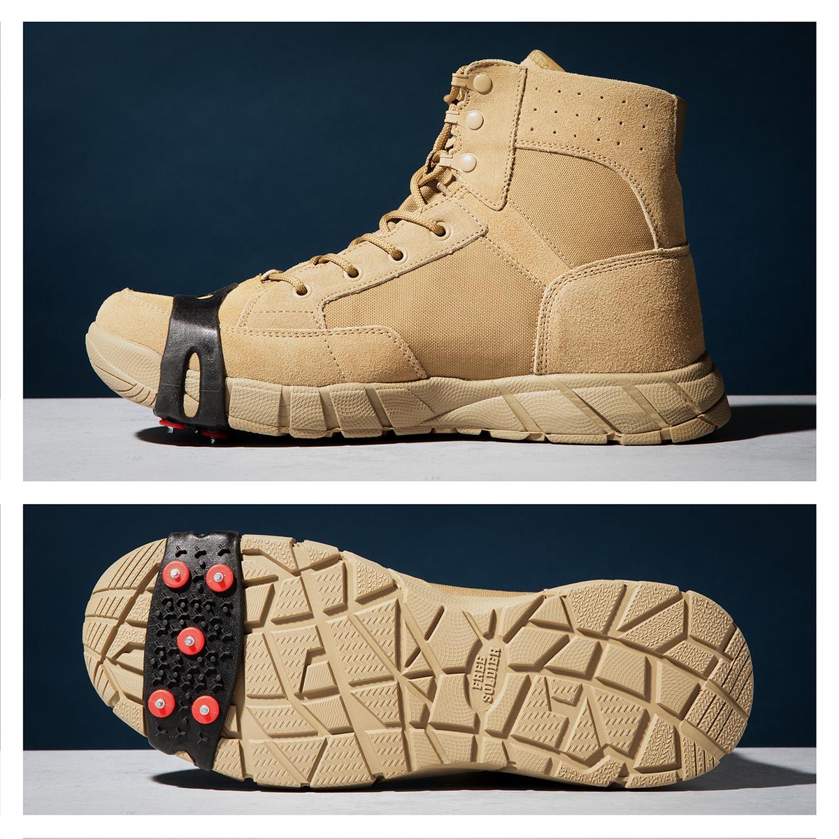 Action Traction Quick Cleats ice cleats — packaging and contents
