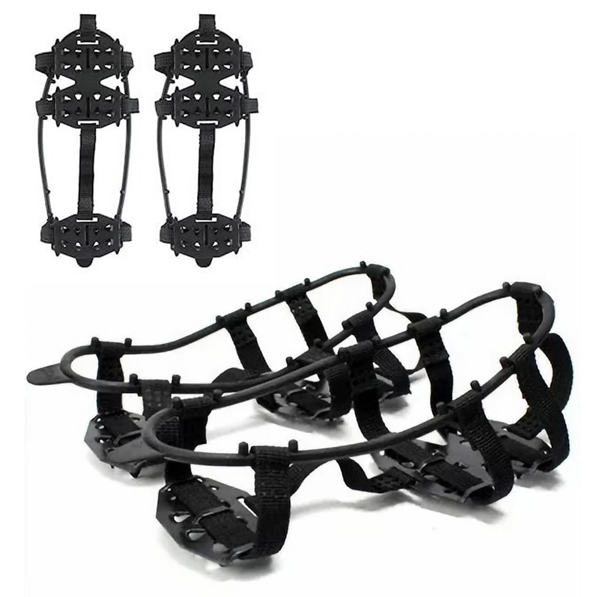 Action Traction Hiking Crampons — angled view of aggressive cleats